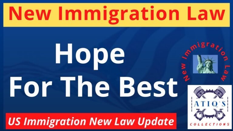 US Visa Update I New Immigration Law I US Immigration Reform I Build Back Better #USVisa #EB5 #F4