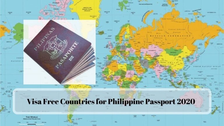 Visa Free Countries for Philippine Passport 2020