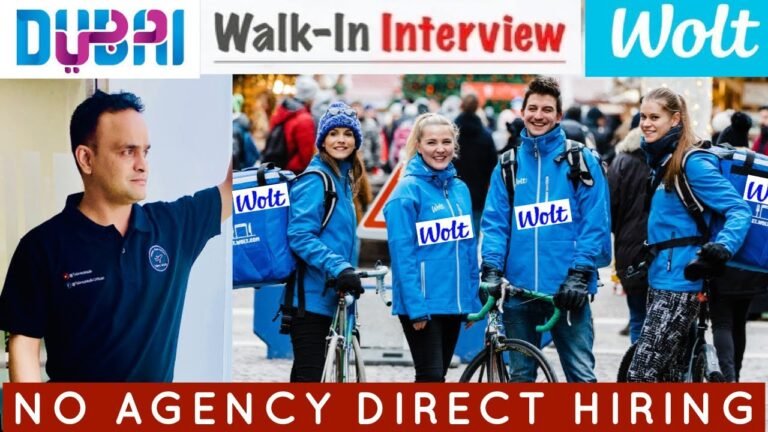 Wolt Delivery Job in Malta from Dubai | No Agency … Direct Hiring | Free Malta Work Permit WFDM Ltd