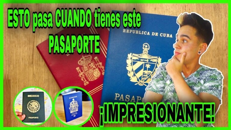 ¡ASI SON!😱. Las VENTAJAS del PASAPORTE ESPAÑOL🇪🇸 2022/Cubano reacciona #reaction #reaccion #passport