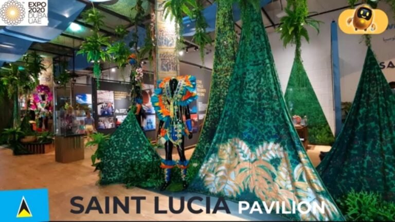 34/192: Saint Lucia Pavilion | Opportunity District | Dubai Expo 2020 | Vlogs by Sparky Designs