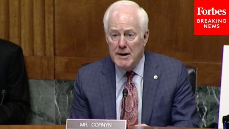 'Should Be An Embarrassment To Us All': John Cornyn Offers Stark Words About Senate