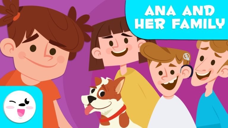 Ana and her Family – Educational Story about Family Values