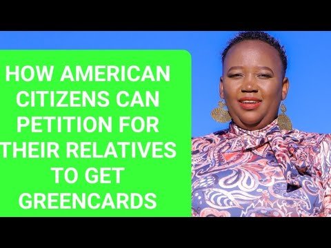 BRINGING RELATIVES TO LIVE IN THE USA AS PERMANENT RESIDENTS