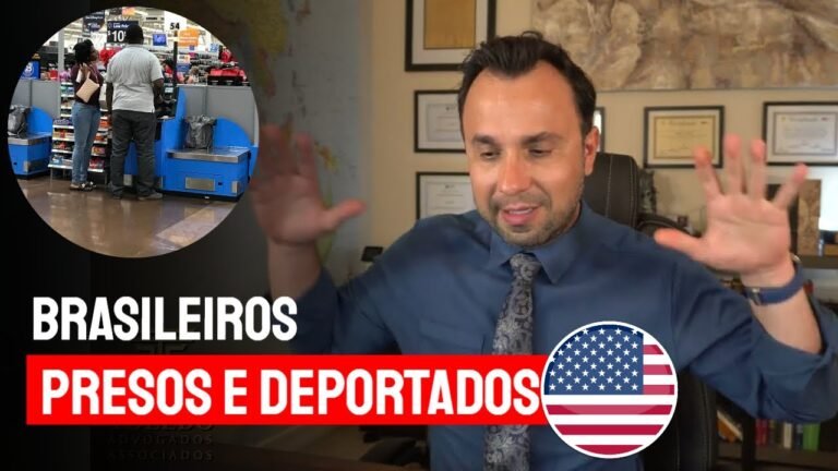 Brasileiros Presos e Deportados dos Estados Unidos – Confusão no Walmart