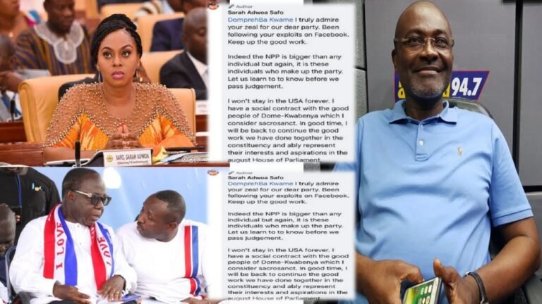 Break:Adwoa Sarfo officially writes apology to Ken Agyapong & NPP's