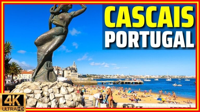 Cascais, Portugal 😀Walking Tour of This Beautiful Town Close to Lisbon! [4K]