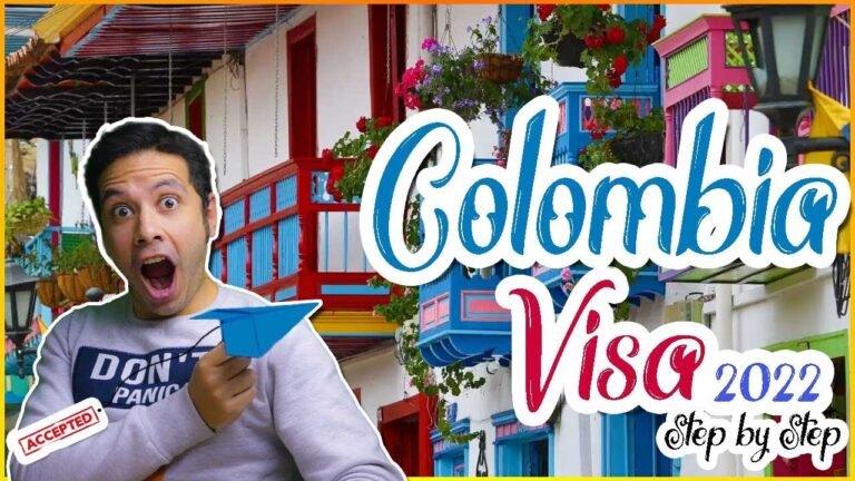 Colombia Visa 2022 [ACCEPTED 100%] | Apply step by step with me