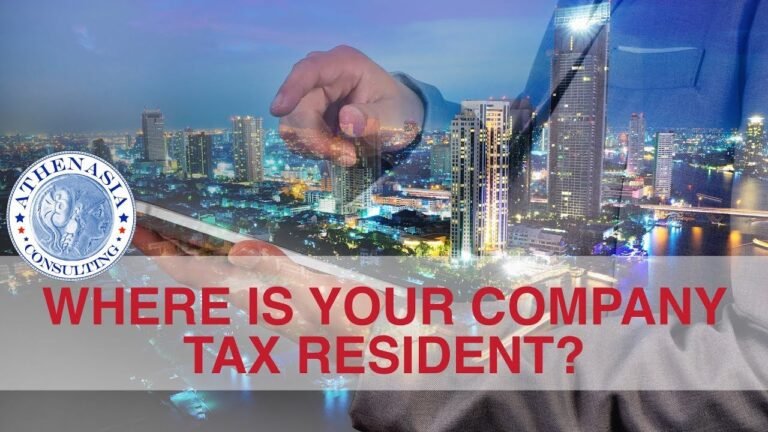 Company Tax Residency