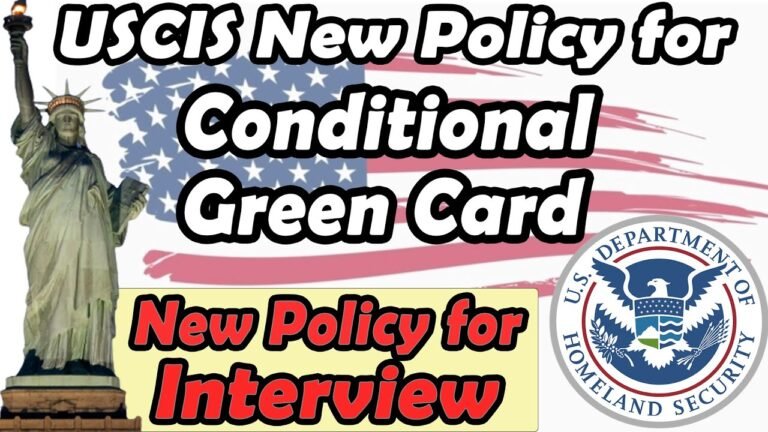 Conditional Green Card Updates, Conditional Green Card Interview Updates, US CPR Interview Updates