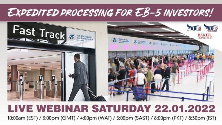 #EB5 #greencard  eb 5 visa – Learn About Expedited Processing for EB-5 Investors!