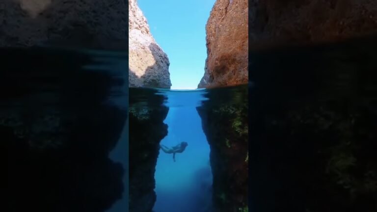 Exploring Greek Caves tiktok your passport