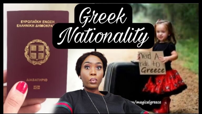 GREEK CITIZENSHIP BY MARRIAGE | IS THIS POSSIBLE? #BLESSINGNJOH #TRAVEL