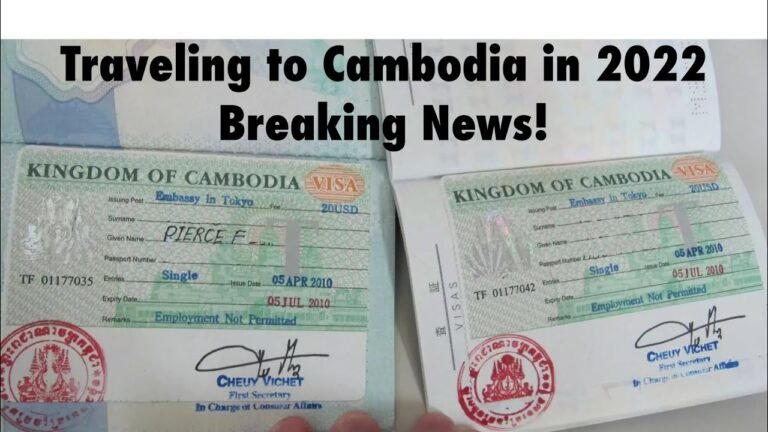 Huge, New Update on Cambodia Visas #cambodia #cambodiatravel