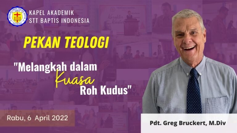 KAPEL AKADEMIK, RABU 6 APRIL 2022