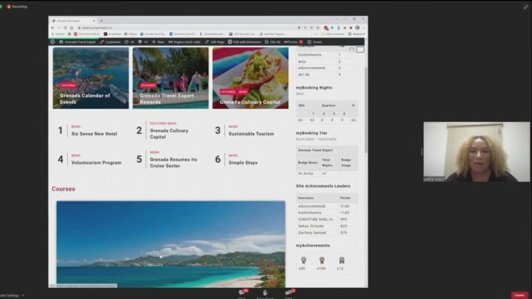 Launch of Grenada Travel Expert e-Learning and Booking Platform