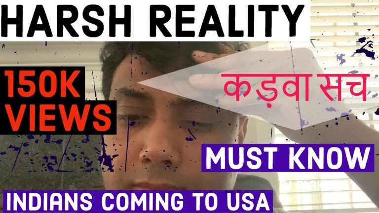 MUST KNOW! HARSH REALITY OF LIFE IN USA | Green Card Backlog | H1B Visa | F1 Visa (Hindi,English CC)