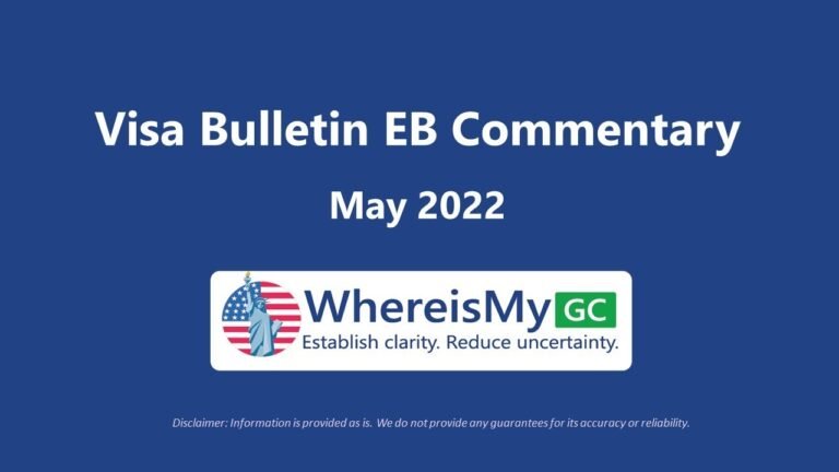 May 2022 Visa Bulletin