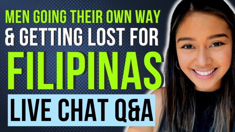 Men Going Their Own Way and Got Lost For Filipinas | Find a Filipina