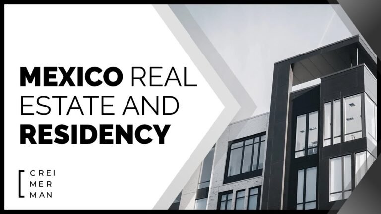 Mexico: How you can obtain residency in return for real estate investment!