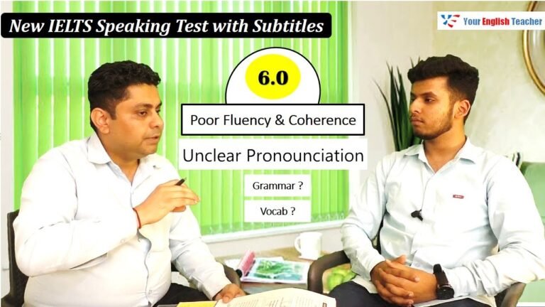 ✌ New IELTS Speaking Test with Feedback | Anupam – Band 6