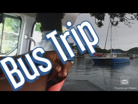 On the Bus to St Georges from Sauteurs | St Patrick | Grenada |  2020