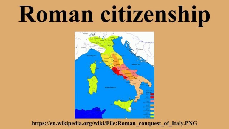 Roman citizenship