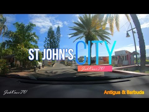 ST JOHN'S CITY ON CHRISTMAS DAY IN ANTIGUA & BARBUDA