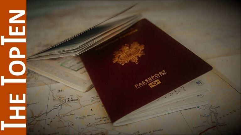 The Top Ten Worst Passports In The World 2020