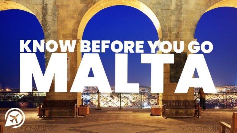 Things to KNOW before you VISIT MALTA