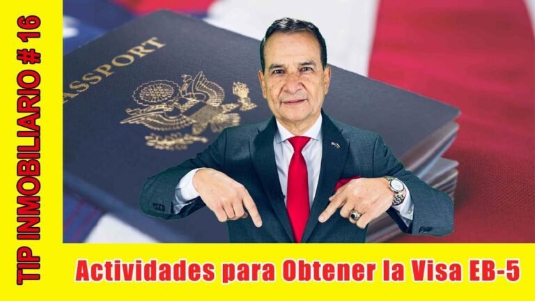 Tip # 16 – Actividades para Obtener la Visa EB-5