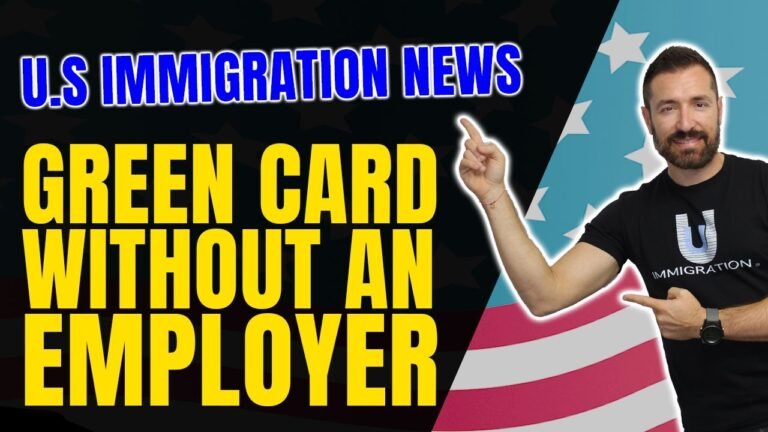 US Immigration News: Green Card without an Employer | National Interest Waiver Processing time?