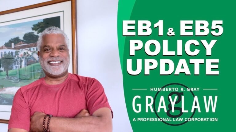 US Immigration Policy Update – EB-1 Update – TPS Settlement – GrayLaw TV