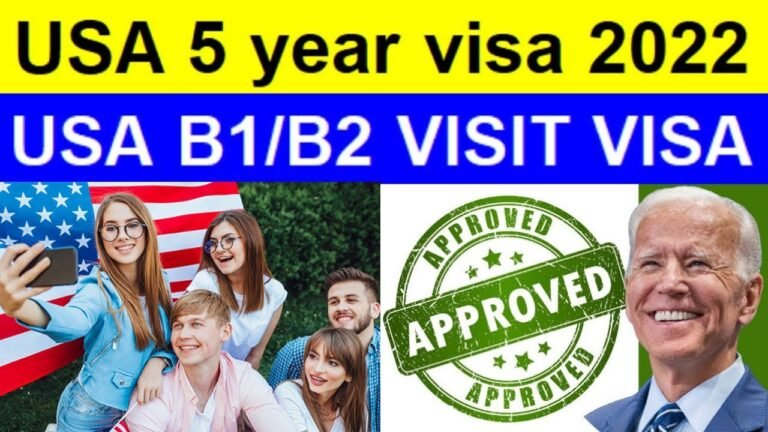 USA 5 YEAR VISA | US Embassy New Visa Interview — B1 B2 E2 F1 | USA Big News 2022.