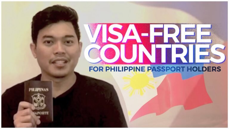 Visa-Free Countries for Philippine Passport Holders 2021 l Visa-Free Countries for Pinoys