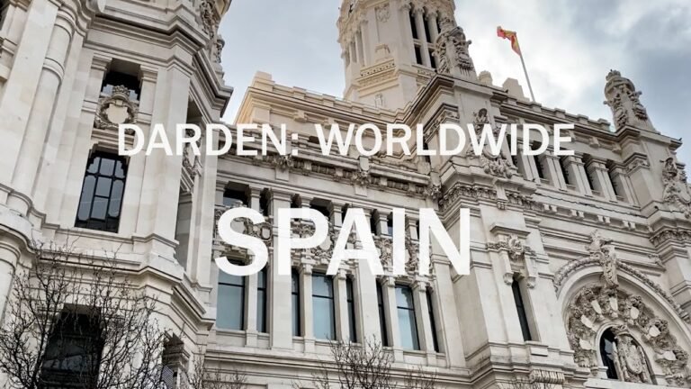 ¡Olé! Darden Exec MBA students in Spain