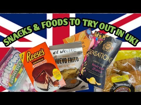 10 Unbelievable British Snacks You Didn't Know Existed! You haven't tasted yet |trying out UK snacks