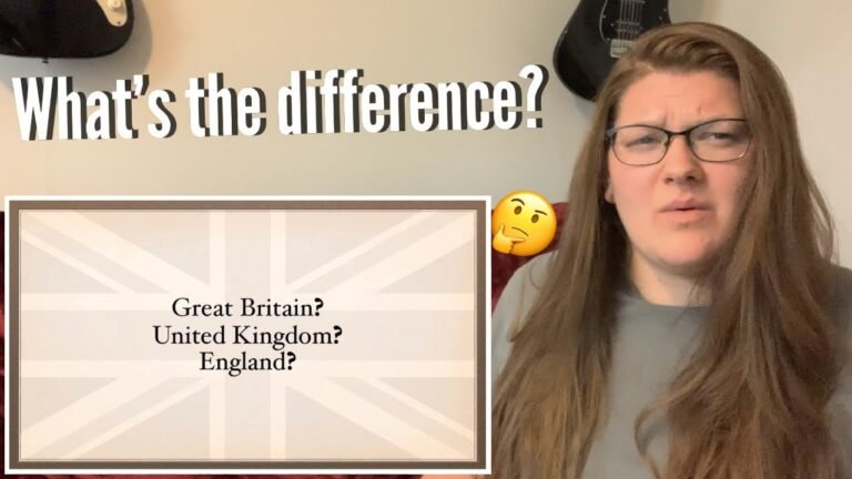 American Reacts l The Difference between the United Kingdom, Great Britain and England Explained