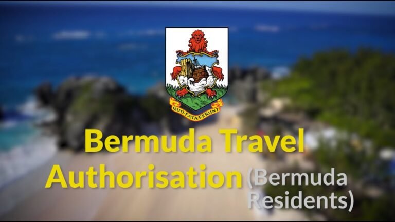 Bermuda Travel Authorisation Form – Resident