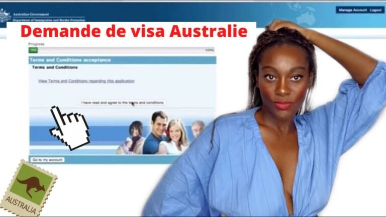 CAS AFRIQUE :[ TUTO ] Demande de visa australien en ligne de À à Z  Facilement | Comment ?