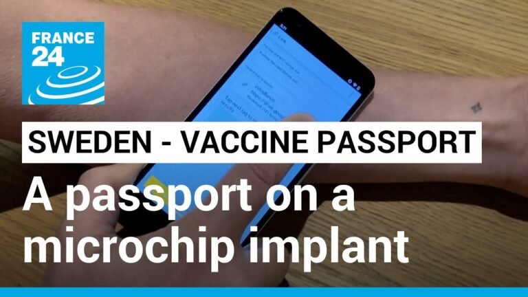 Covid-19: In Sweden, a vaccine passport on a microchip implant • FRANCE 24 English