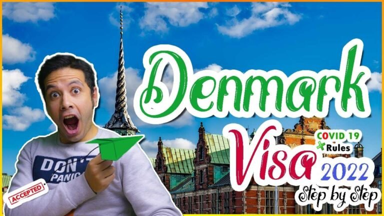 Denmark Visa 2022 [100% ACCEPTED] | Apply step by step with me (Subtitled)