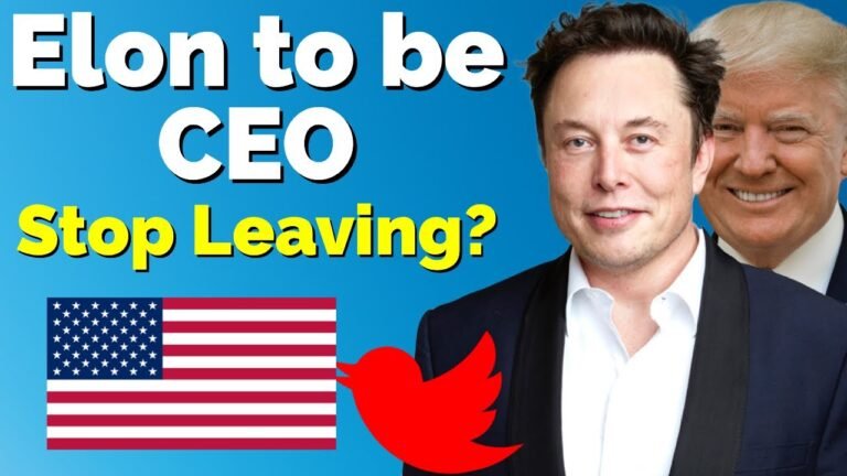 Elon Musk To Be New Twitter CEO