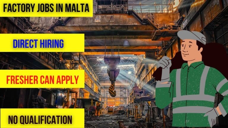 Factory Jobs In Malta | Free Packing Job | Only 30000 Me