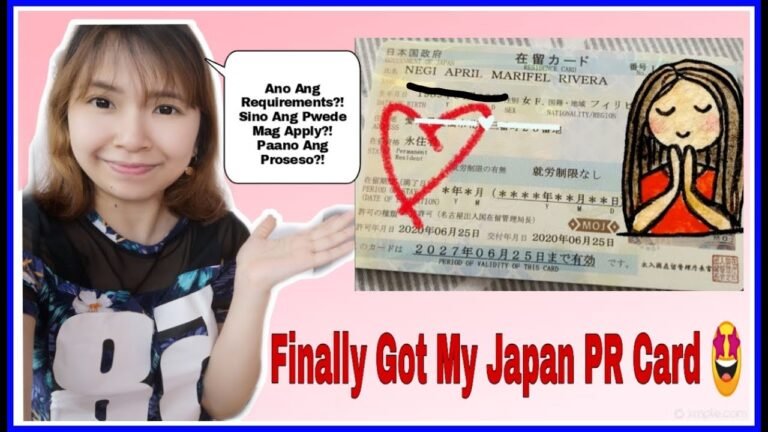 How To Get Permanent Residency In Japan?|Paano Ko Ito Nakuha?|
