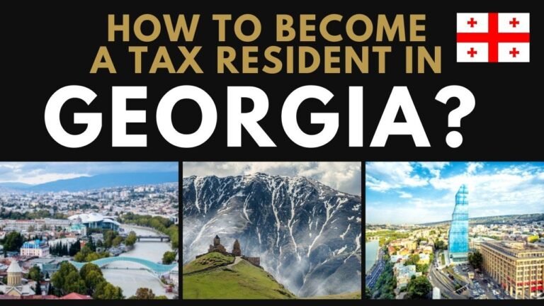 How to become a tax resident in Georgia?