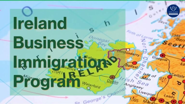 IRELAND BUSINESS IMMIGRATION – RESIDENCY AND CITIZENSHIP BY INVESTMENT – EUROPEAN RESIDENCY-PASSPORT