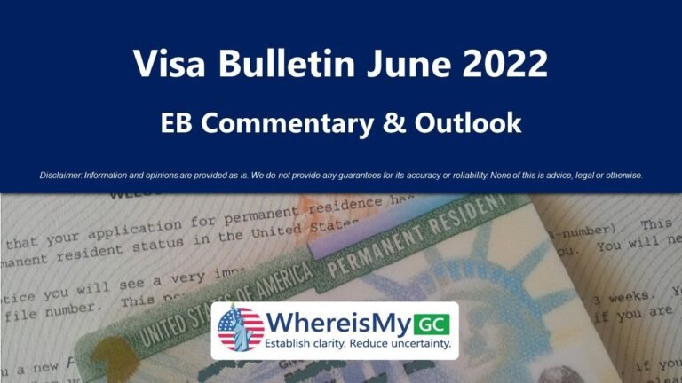 June 2022 Visa Bulletin