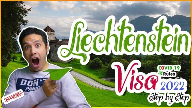 Liechtenstein Visa 2022 [100% ACCEPTED] | Apply step by step with me (Subtitled)