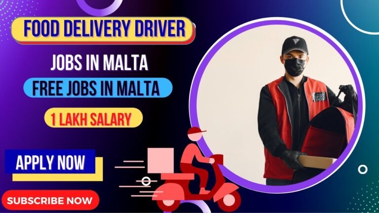 Malta Urgent Hiring Jobs|Delivery Jobs In Malta| Accommodation Provide By Company| Malta Jobs